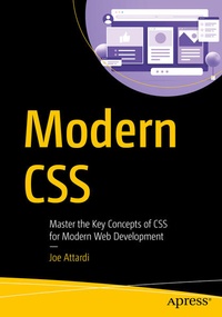 Enlarge image Cover: Modern CSS - APress