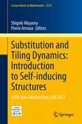 Bild: Substitution and Tiling Dynamics: Introduction to Self-inducing Structures - Springer