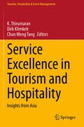 Cover: Service Excellence in Tourism and Hospitality - Springer