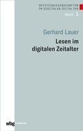 Cover: Lesen im digitalen Zeitalter - wbg Academic in Herder