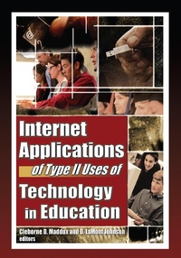 Enlarge image Cover: Internet Applications of Type II Uses of Technology in Education - Routledge