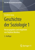 Cover: Geschichte der Soziologie 1 - Springer VS