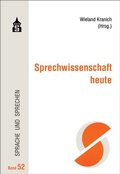 Cover: Sprechwissenschaft heute - Schneider bei wbv