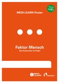 Cover: Faktor Mensch - Die Posterreihe im Paket (3 Poster) - MEDI-LEARN