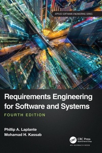 Enlarge image Cover: Requirements Engineering for Software and Systems - CRC Press