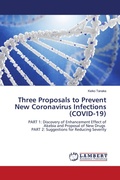 Cover: Three Proposals to Prevent New Coronavirus Infections (COVID-19) - LAP Lambert Academic Publishing