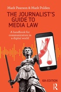 Cover: The Journalist's Guide to Media Law - Routledge