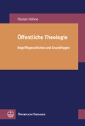 Cover: &Ouml;ffentliche Theologie - Evangelische Verlagsanstalt