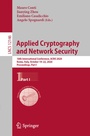 Cover: Applied Cryptography and Network Security - Springer
