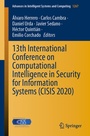 Cover: 13th International Conference on Computational Intelligence in Security for Information Systems (CISIS 2020) - Springer