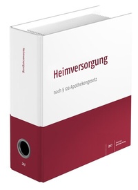 Abbildung von: Heimversorgung nach § 12a Apothekengesetz - Deutscher Apotheker Verlag