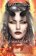 Cover: Sinnestra's Fury: The Chronicles of Vespia Book 2 - Ainslie & Fishwick Publishing Ltd