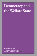 Cover: Democracy and the Welfare State - Princeton University Press