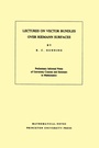 Cover: Lectures on Vector Bundles over Riemann Surfaces - Princeton University Press