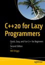 Cover: C++20 for Lazy Programmers - APress