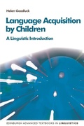 Cover: Language Acquisition by Children - Edinburgh University Press