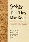 Cover: Write That They May Read - Wipf & Stock Publishers