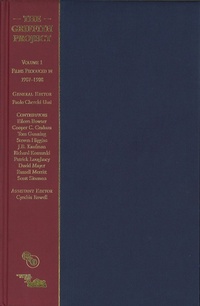 Enlarge image Cover: The Griffith Project, Volume 1 - BFI Publishing