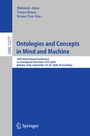 Cover: Ontologies and Concepts in Mind and Machine - Springer