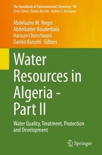 Enlarge image Cover: Water Resources in Algeria - Part II - Springer