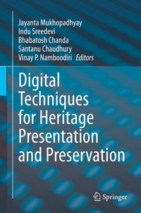 Abbildung von: Digital Techniques for Heritage Presentation and Preservation - Springer