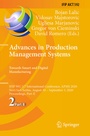 Cover: Advances in Production Management Systems. Towards Smart and Digital Manufacturing - Springer
