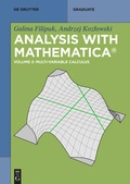 Cover: Multi-variable Calculus - De Gruyter