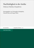 Cover: Nachhaltigkeit in der Antike - Franz Steiner Verlag