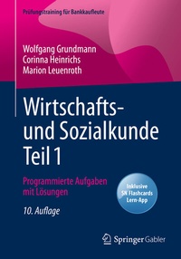 Abbildung von: Wirtschafts- und Sozialkunde Teil 1 - Springer Gabler