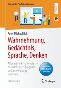 Abbildung von: Wahrnehmung, Gedächtnis, Sprache, Denken - Springer