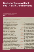 Cover: Deutsche Versnovellistik des 13. bis 15. Jahrhunderts (DVN) - Schwabe Verlag GmbH