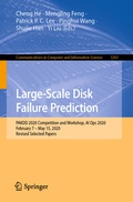 Cover: Large-Scale Disk Failure Prediction - Springer