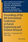 Cover: Proceedings of the 8th International Conference on Kansei Engineering and Emotion Research - Springer