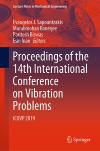 Enlarge image Cover: Proceedings of the 14th International Conference on Vibration Problems - Springer