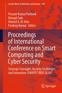 Abbildung von: Proceedings of International Conference on Smart Computing and Cyber Security - Springer