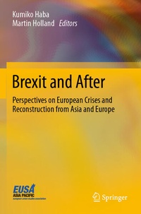 Enlarge image Cover: Brexit and After - Springer