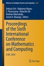 Cover: Proceedings of the Sixth International Conference on Mathematics and Computing - Springer