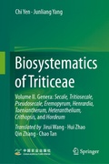Cover: Biosystematics of Triticeae - Springer