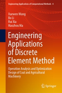 Enlarge image Cover: Engineering Applications of Discrete Element Method - Springer