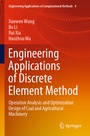 Cover: Engineering Applications of Discrete Element Method - Springer