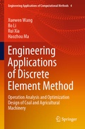 Cover: Engineering Applications of Discrete Element Method - Springer