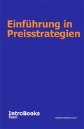 Cover: Einf&uuml;hrung in Preisstrategien - IntroBooks