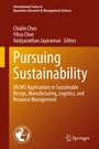 Cover: Pursuing Sustainability - Springer