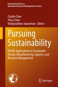 Cover: Pursuing Sustainability - Springer