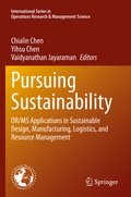 Cover: Pursuing Sustainability - Springer