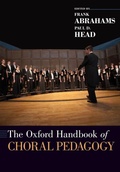 Cover: The Oxford Handbook of Choral Pedagogy - Oxford University Press Inc