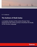 Cover: The Gulistan of Shaik Saday - Hansebooks