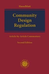 Abbildung von: Community Design Regulation - C.H.BECK