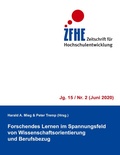 Cover: Forschendes Lernen im Spannungsfeld von Wissenschaftsorientierung  und Berufsbezug - Books on Demand