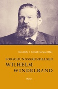 Cover: Forschungsgrundlagen Wilhelm Windelband - Meiner